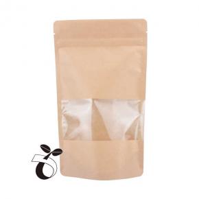 Compostable Stand Up Pouch with Window