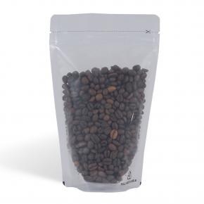 Clear Recyclable Stand Up Coffee Pouch with Zipper 